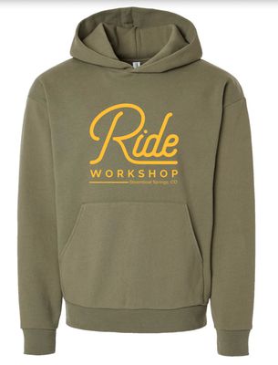 Ride Workshop Hooded Sweatshirt - Olive 2026
