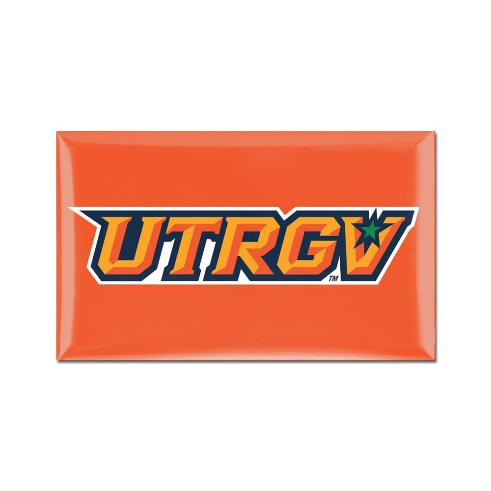 UTRGV Orange Domed Magnet