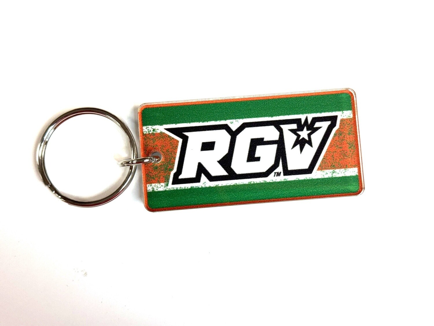 RGV Green Keychain
