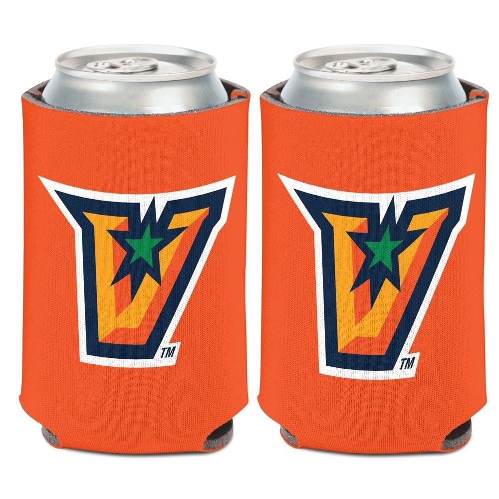 Vaqueros &quot;V&quot; Full Wrap 12 Oz Koozie