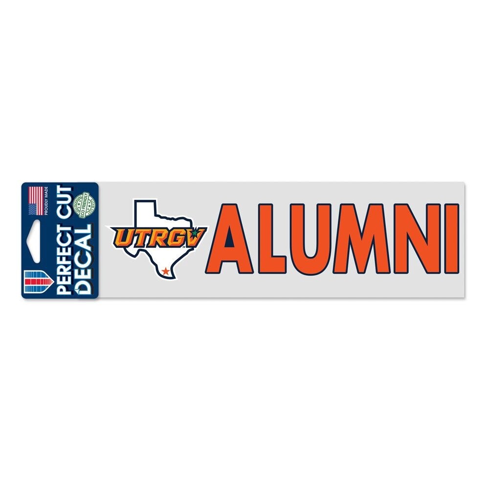UTRGV Alumni Perfect Cut Decal