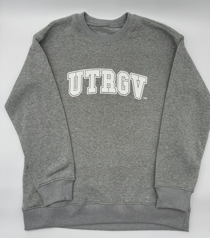 WOMEN&#39;S UTRGV Loose Fitting Sweatshirt - Grey