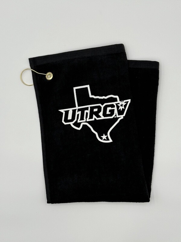 UTRGV - Texas Golf Towel - Black