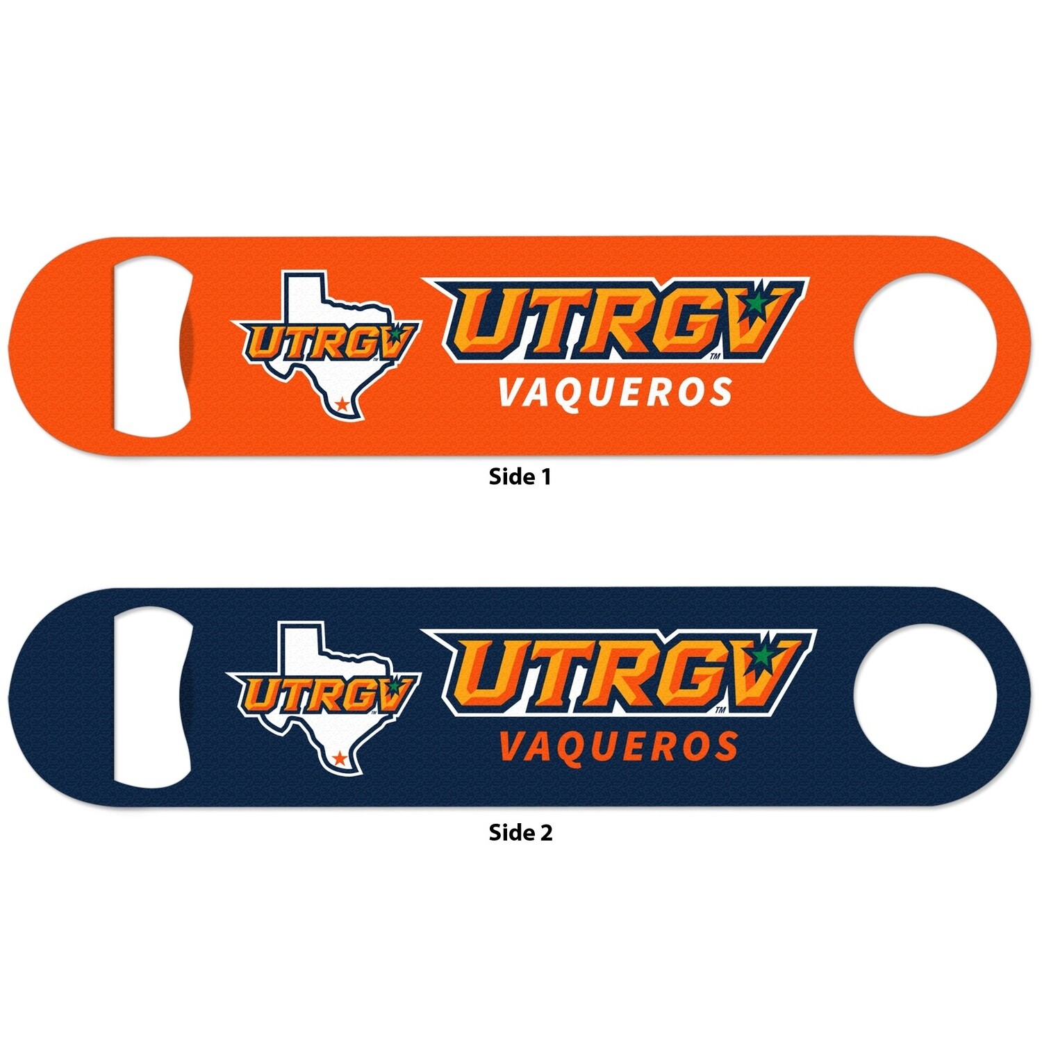 UTRGV Texas Vaqueros Metal Bottle Opener