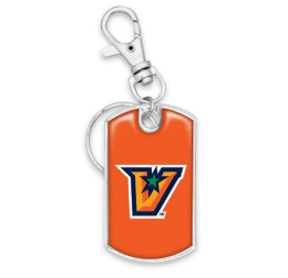 &quot;V&quot;  Dog Tag Key Chain