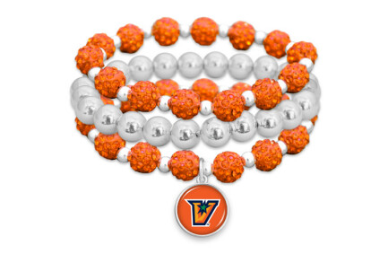 &quot;V&quot; Amanda Bling Bracelet Set of 3