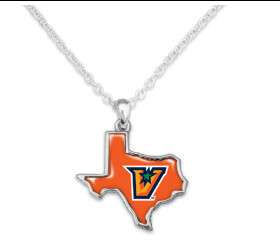 &quot;V&quot; Texas State of Mine Necklace