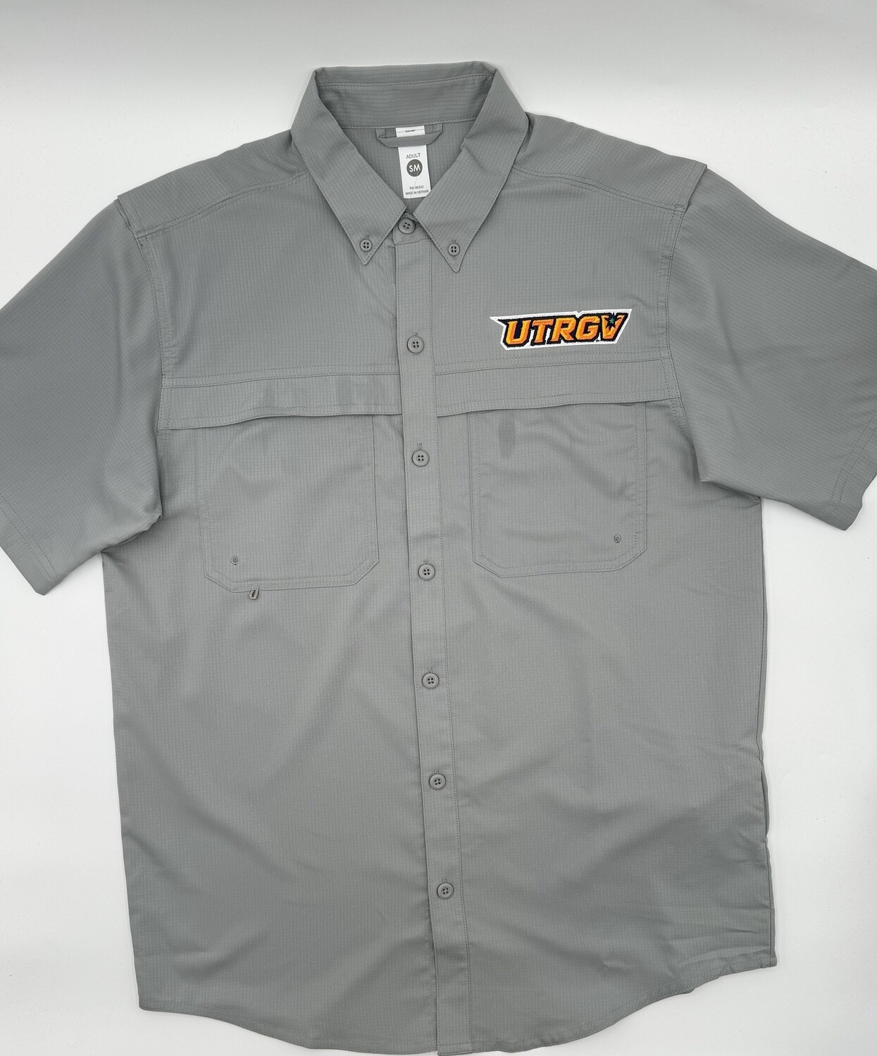 UTRGV Fishing Shirt - Charcoal Grey