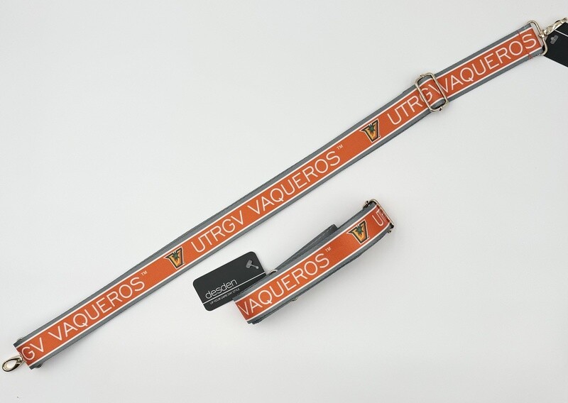 UTRGV Vaqueros Patterned Bag Strap - 1.5&quot;