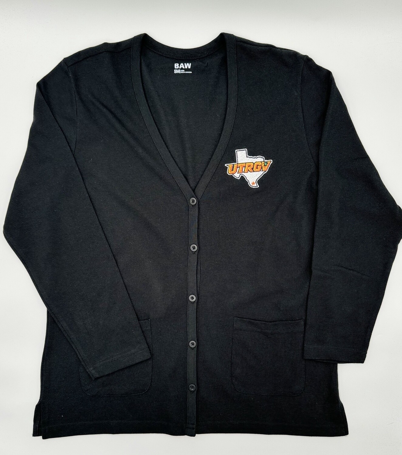 LADIES UTRGV - Texas Cardigan - Black