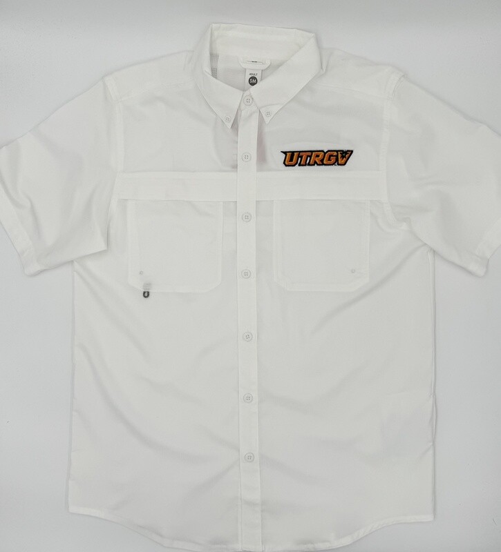 UTRGV Fishing Shirt - White