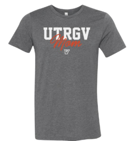 UTRGV Mom -Deep Heather Grey