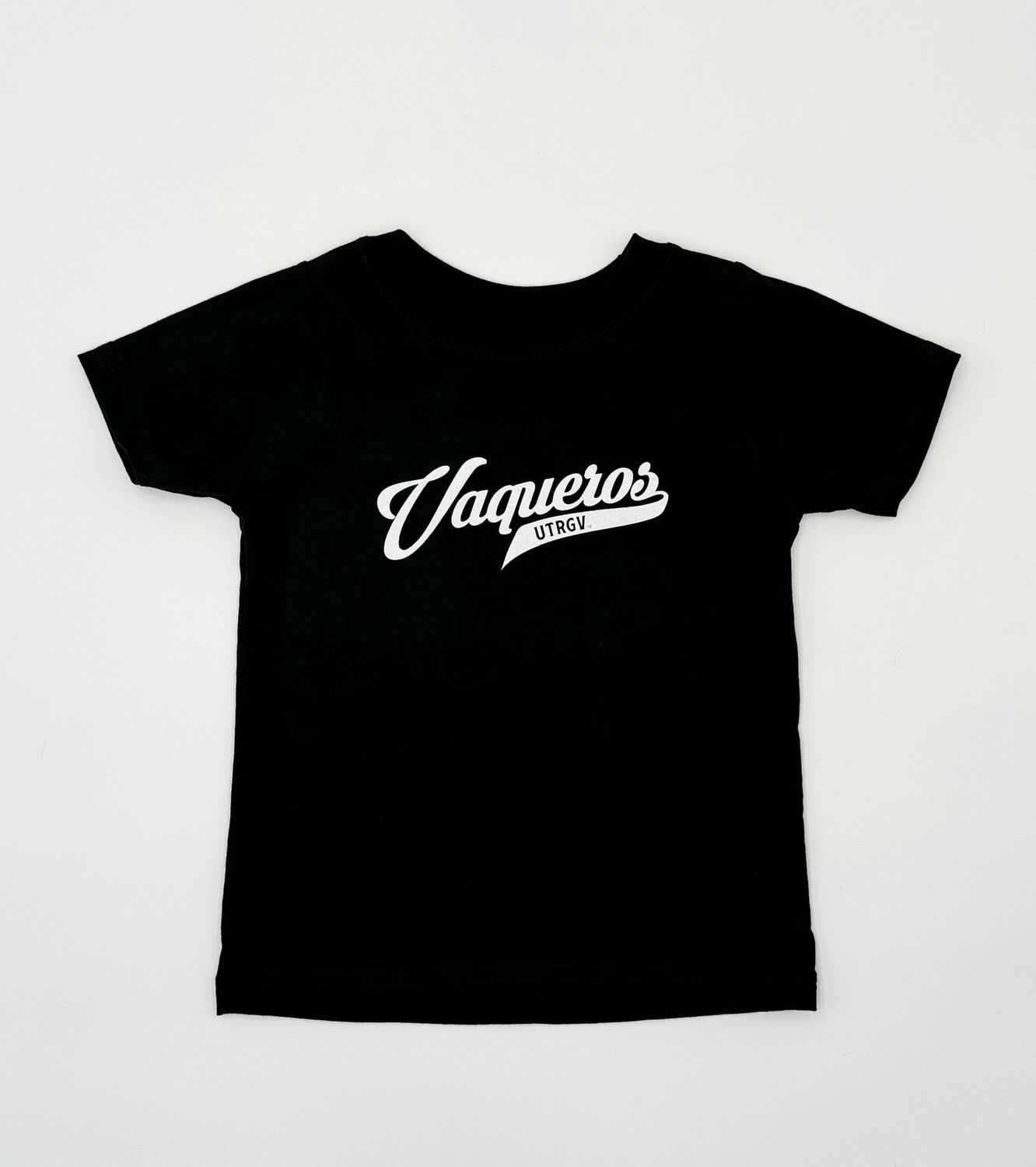 ToddlerVaqueros Script Tee- Black