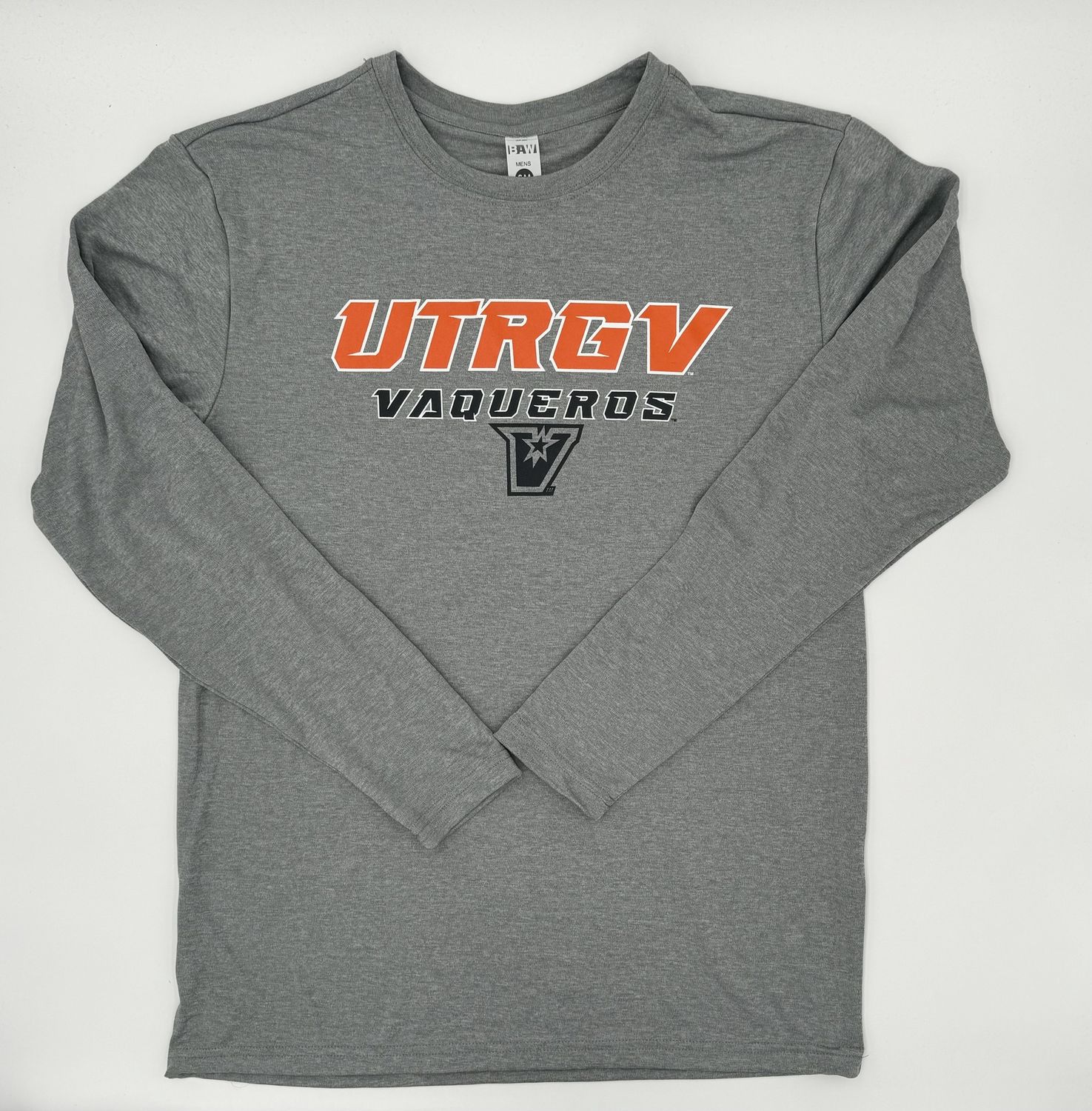 UTRGV Vaqueros Active Long Sleeve - Grey