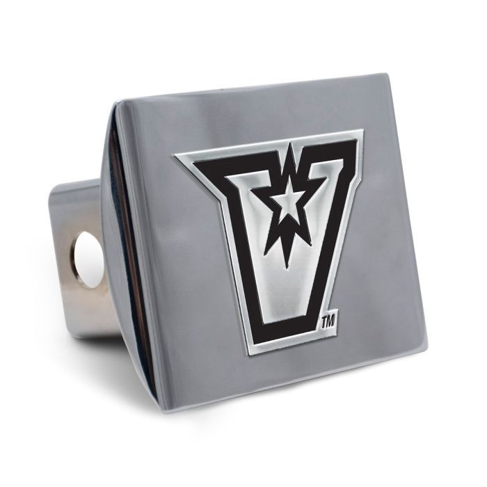&quot;V&quot; Chrome Hitch Cover