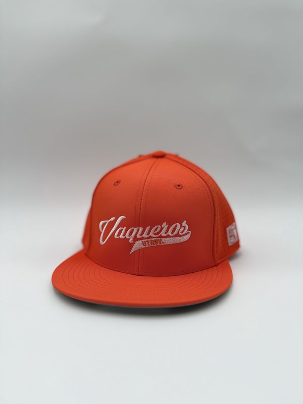 UTRV Vaqueros Script The Game Cap - Orange