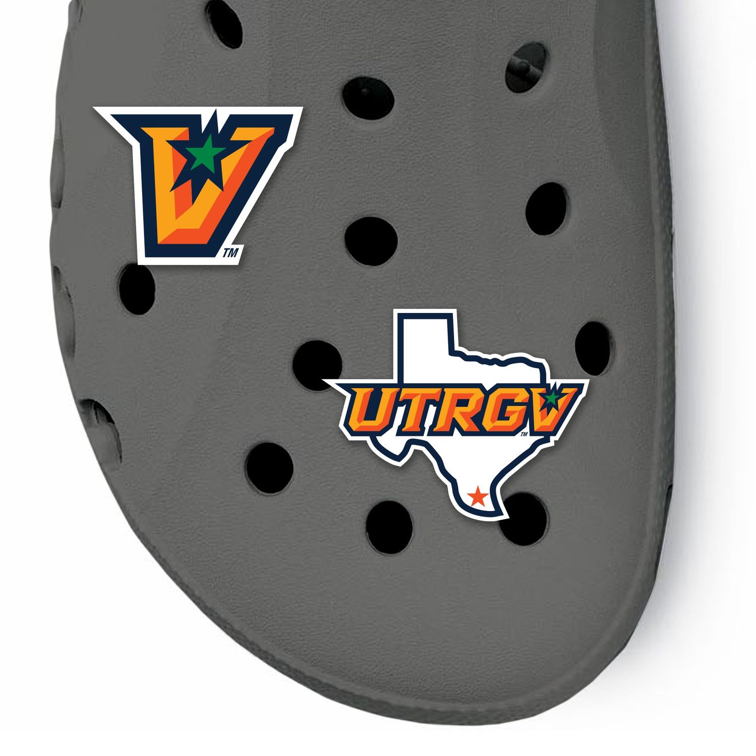 2 Pack Rubber Clog Charms