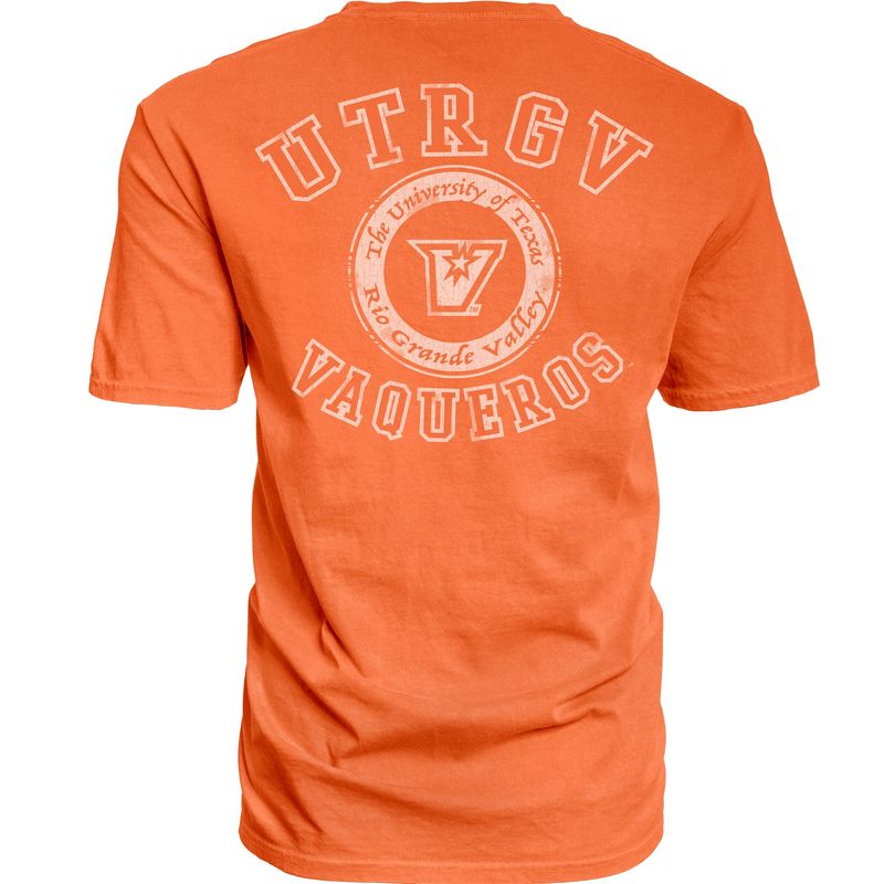 UT Rio Grande Valley Vaqueros Ringspun T-Shirt -Orange