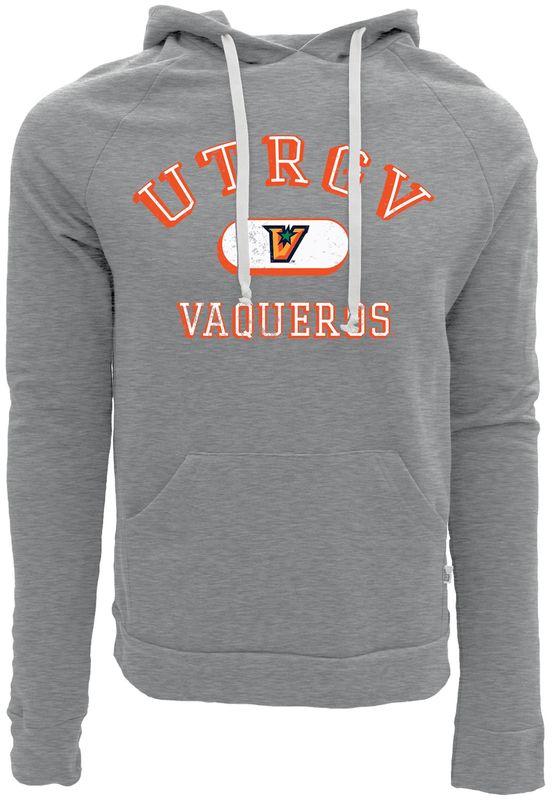 UTRGV Fleece Campus Hoodie -  Heather Grey