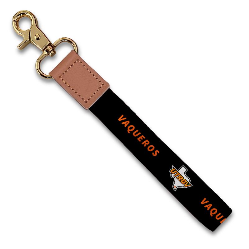 UTRGV Wristlet Keychain