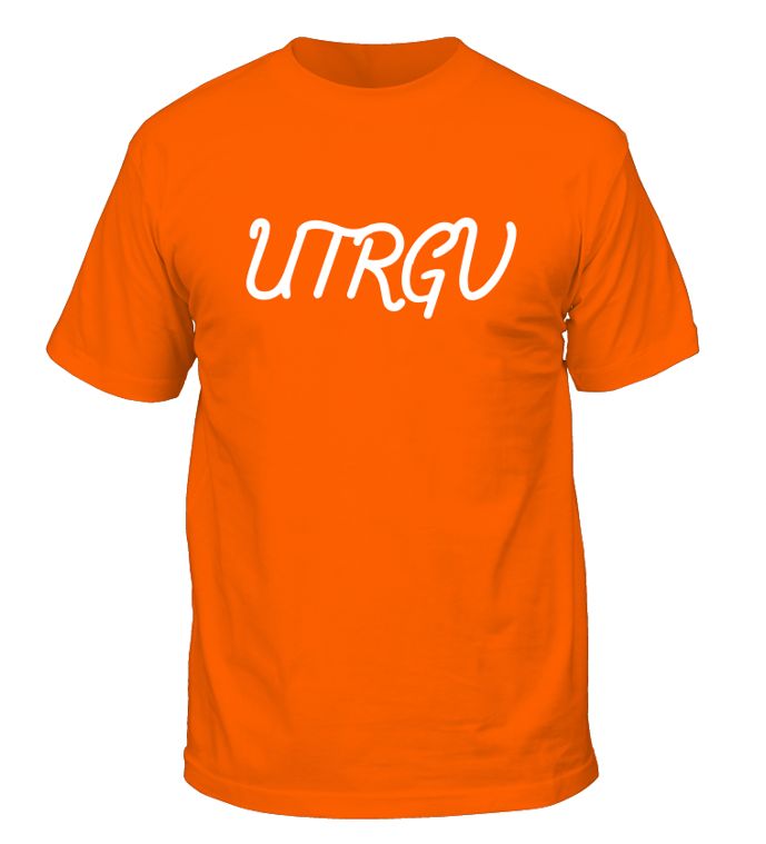 UTRGV Rope Script T-Shirt - Orange