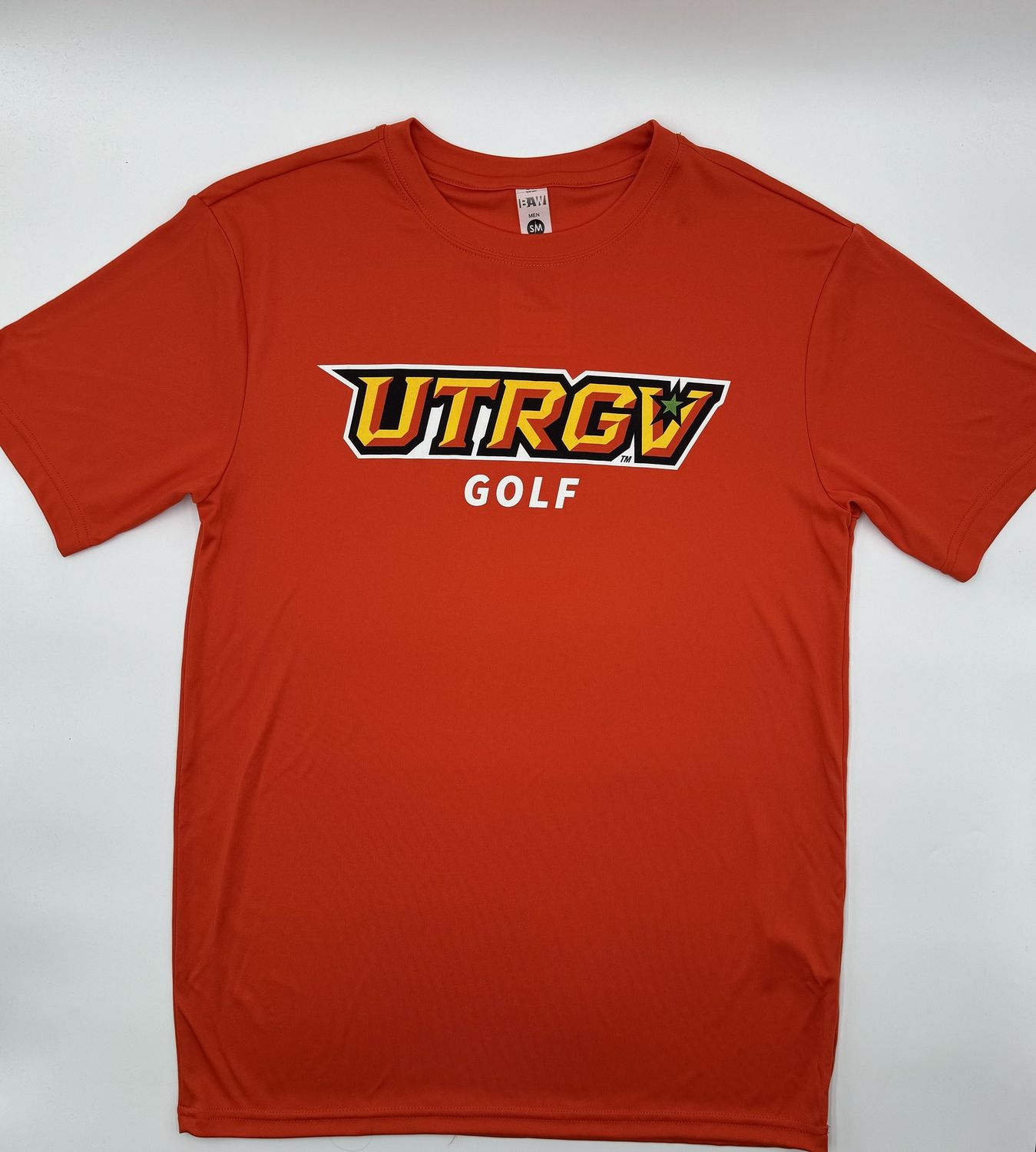 UTRGV Golf Dri-Fit Short Sleeve - Orange