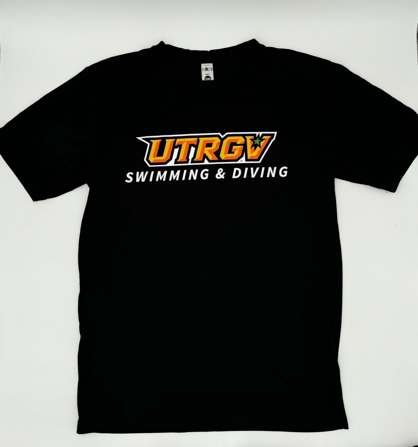 UTRGV Swim &amp; Dive Dri-Fit Short Sleeve - Black