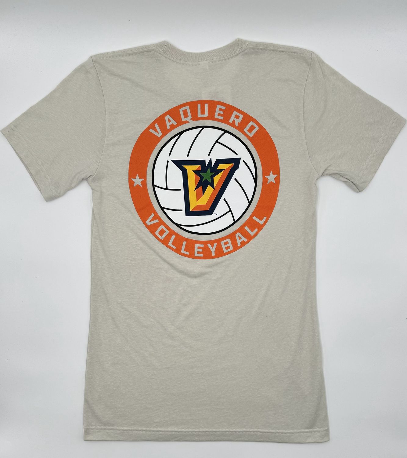Vaquero Volleyball Short Sleeve T-Shirt - Heather Cement