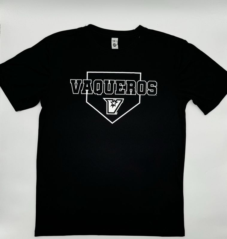 Vaqueros Baseball Dri-Fit Short Sleeve - Black