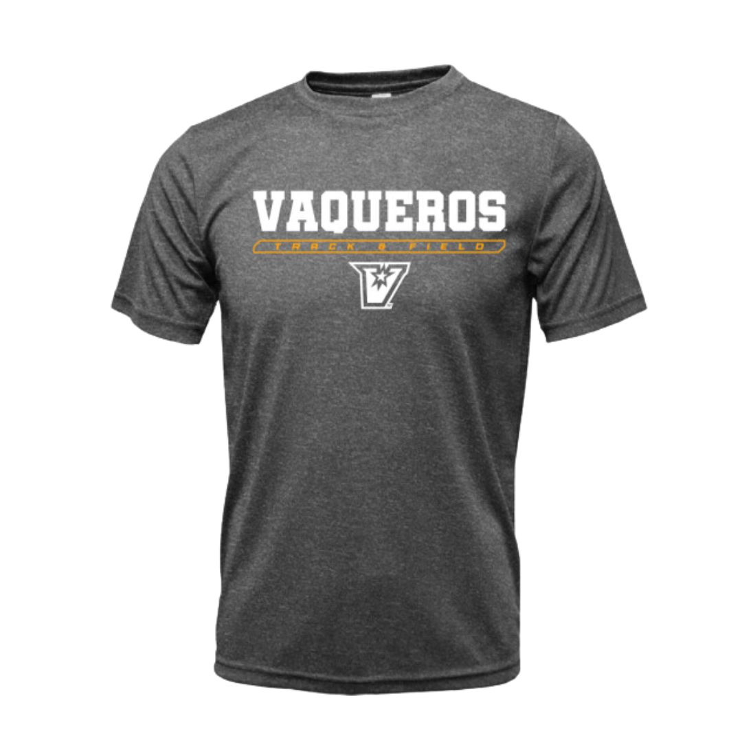Vaqueros Track &amp; Field Dri-Fit T-Shirt - Heather Grey