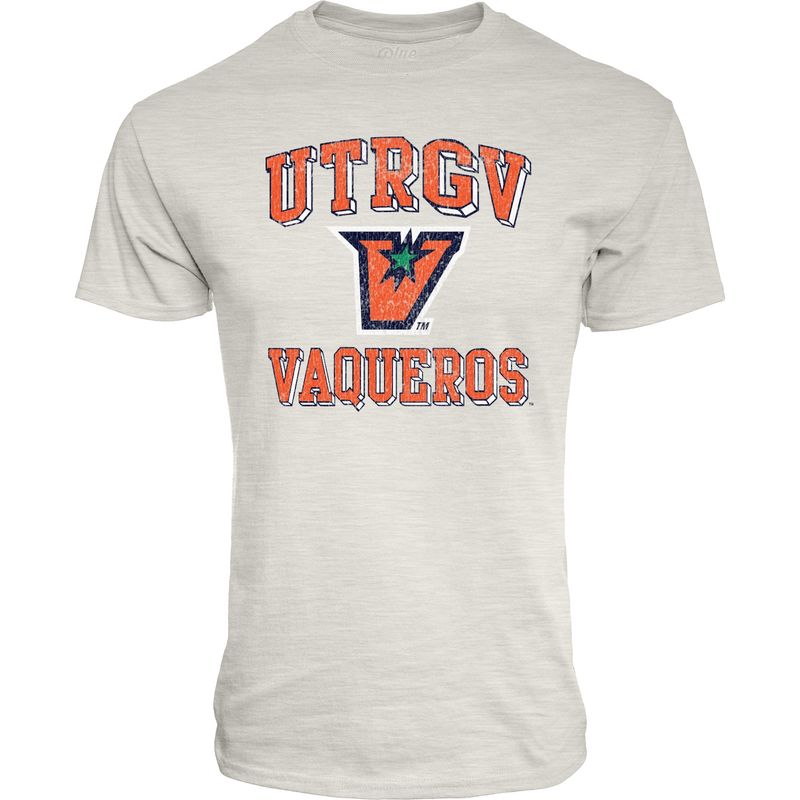 UTRGV Vaqueros Ringspun T-Shirt - Oatmeal