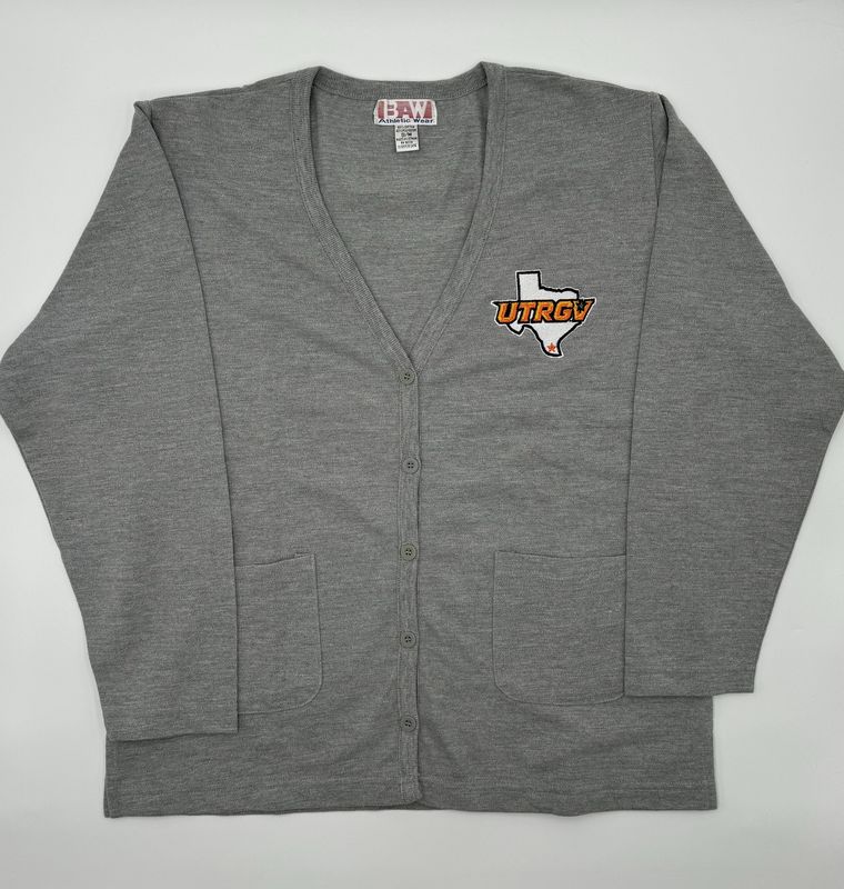 LADIES UTRGV - Texas Cardigan - Grey