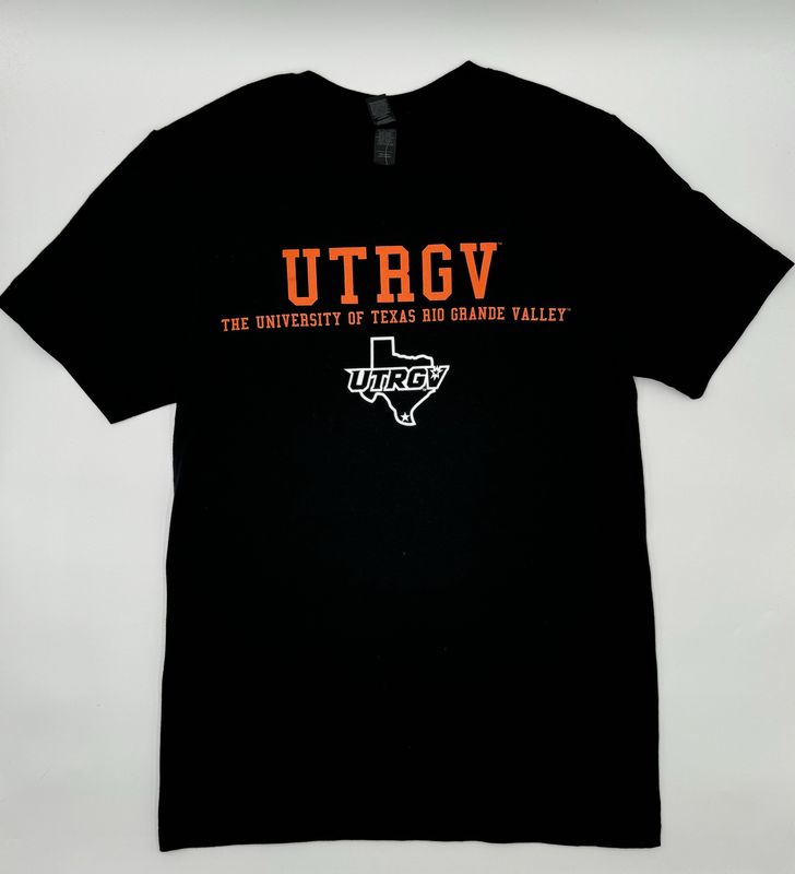 UTRGV The University of Texas Rio Grande Valley T-Shirt - Black