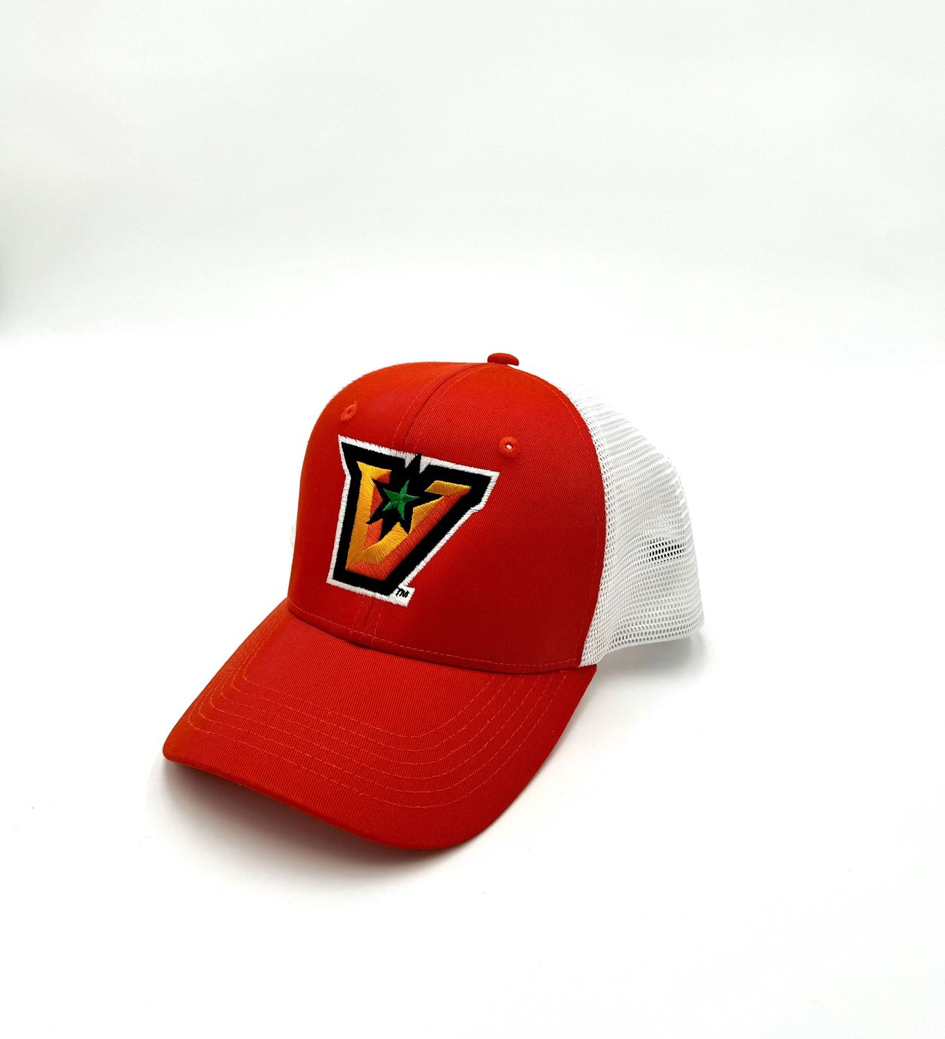 Full Color &quot;V&quot; Sportsman Traditional Cap