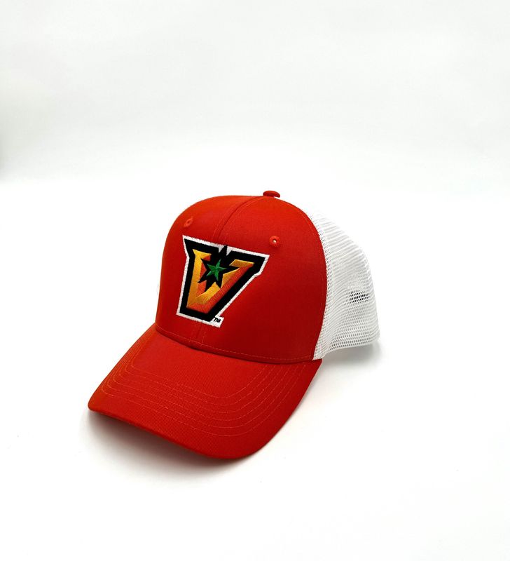 Full Color &quot;V&quot; Sportsman Traditional Cap