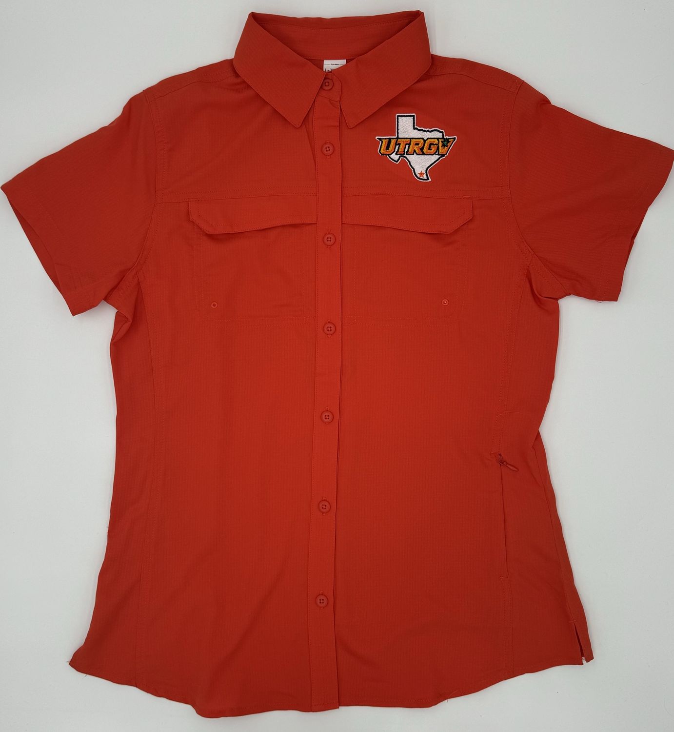 LADIES UTRGV -TX Fishing Shirt - Orange