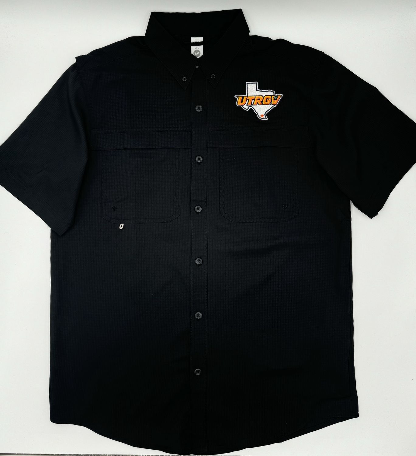 UTRGV/TX Fishing Shirt - Black