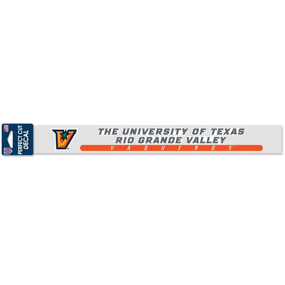 University of TX RGV Vaqueros 2&quot;X17&quot; Decal