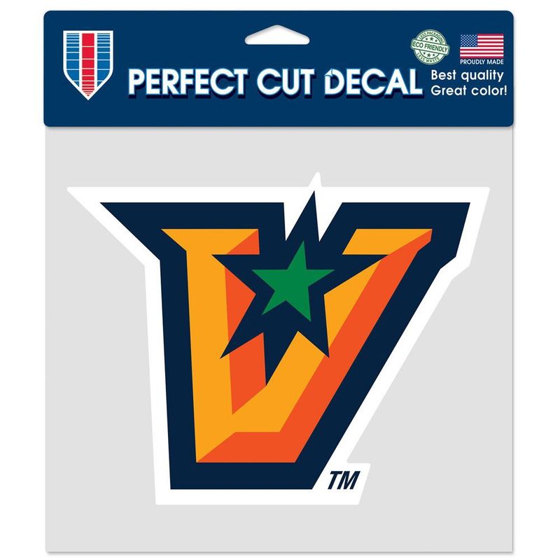"V" Perfect Cut Decal 8"X8"