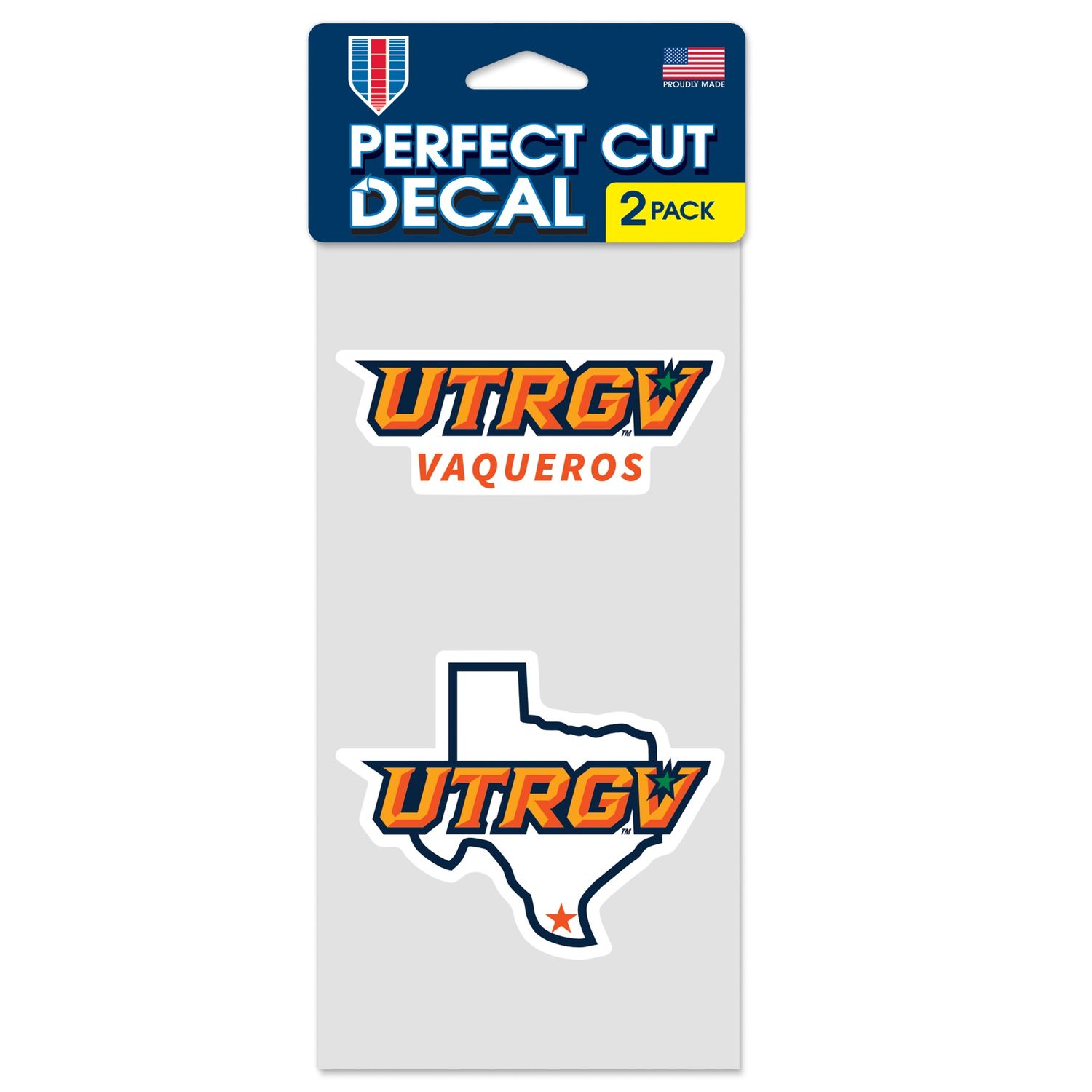 UTRGV Decals - 2 pack