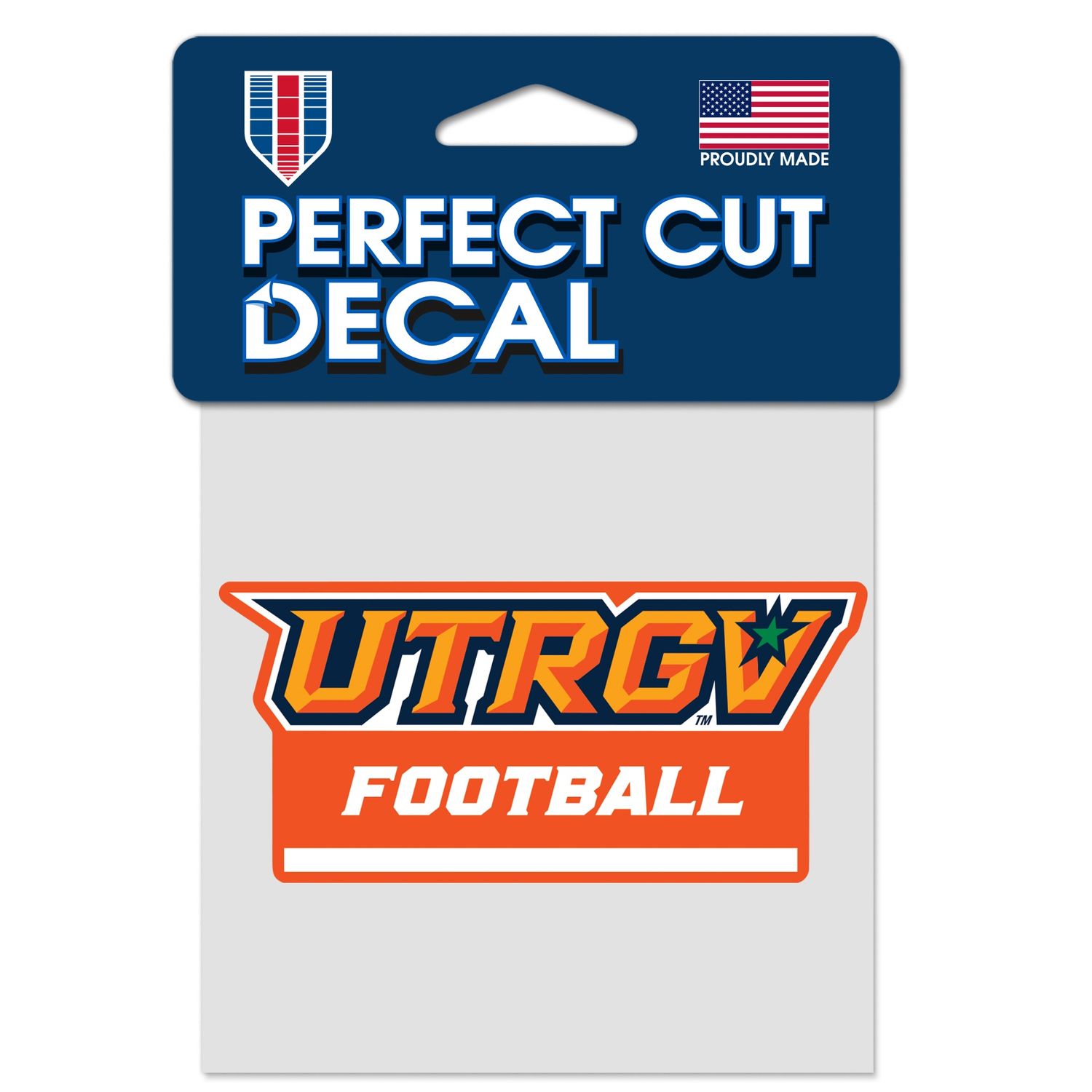 UTRGV-FOOTBALL- Decal