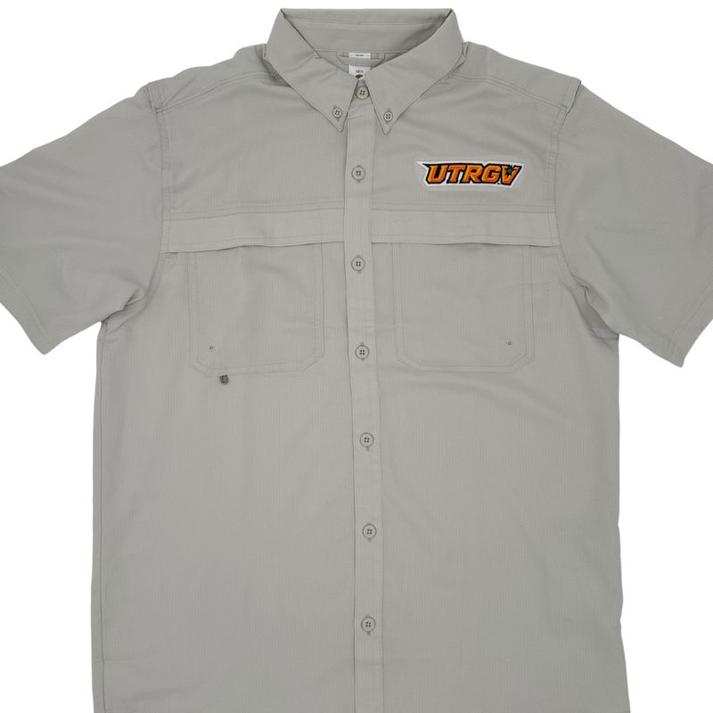 UTRGV Fishing Shirt - Heather Grey
