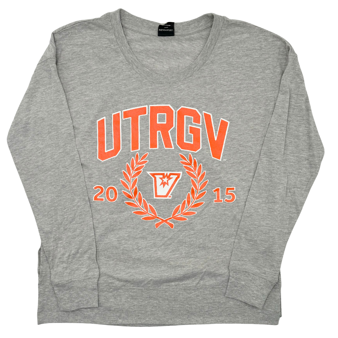 UTRGV Everyday Tunic - Heather Grey