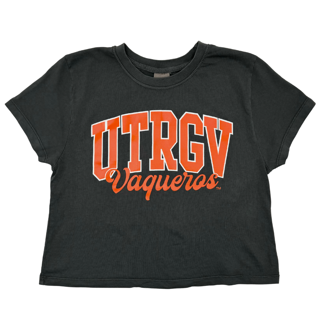 UTRGV Vaqueros Montauk Tee - Smoke Gray
