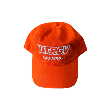 UTRGV Vaqueros Relaxed Dad Hat - Orange