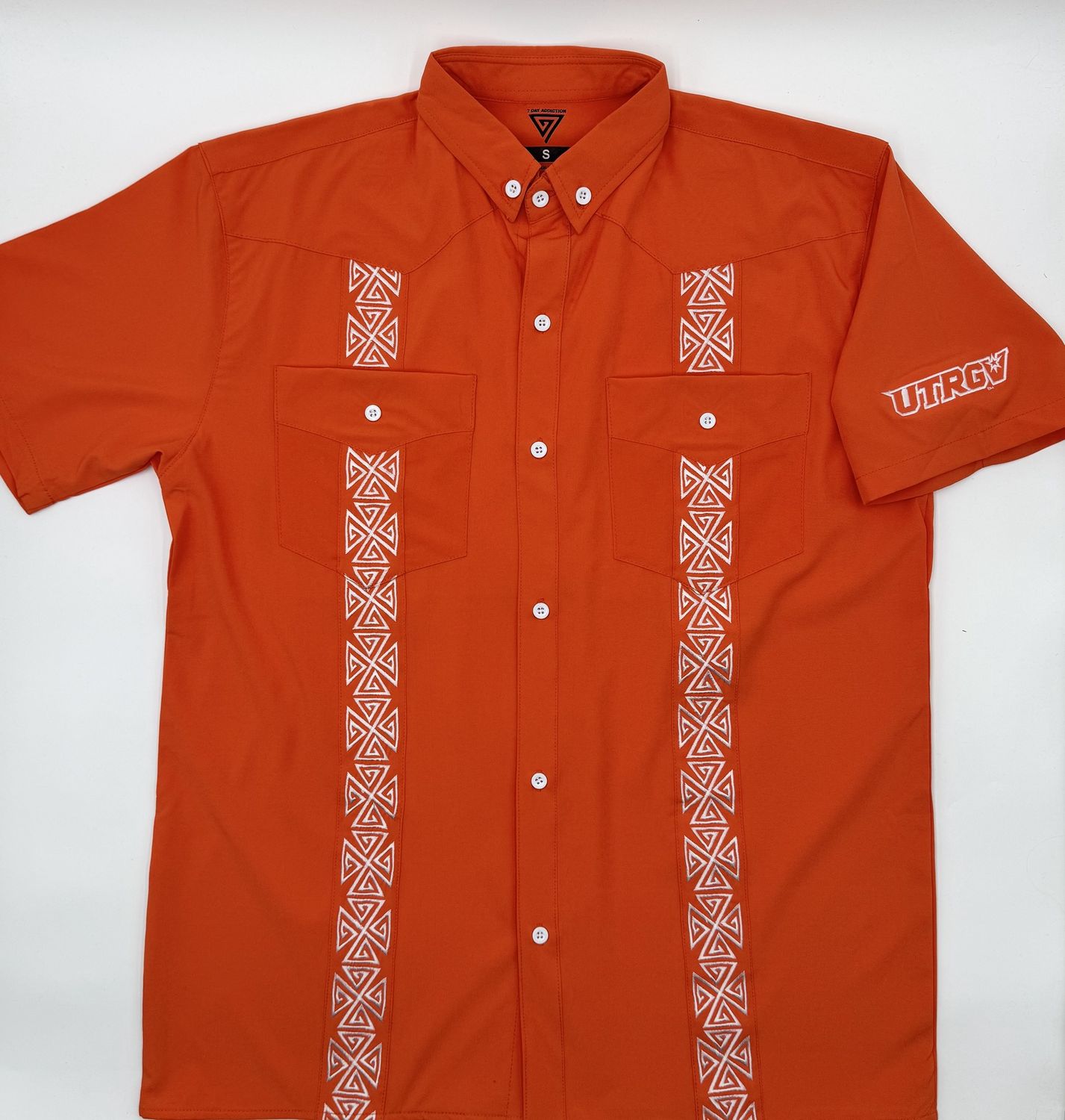 UTRGV Guayabetta Shirts- Orange/White