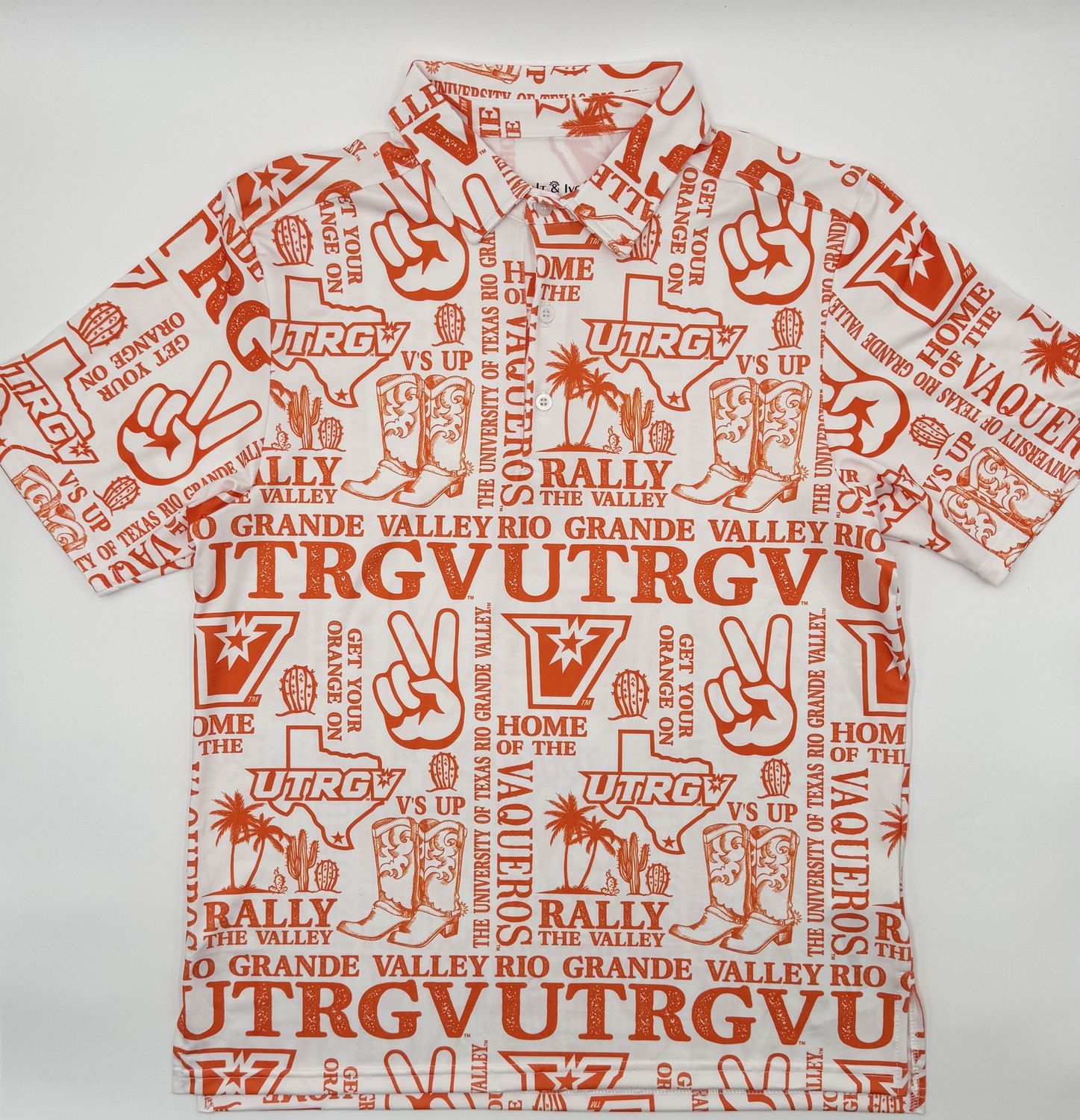 UTRGV Collage Sublimated Polo