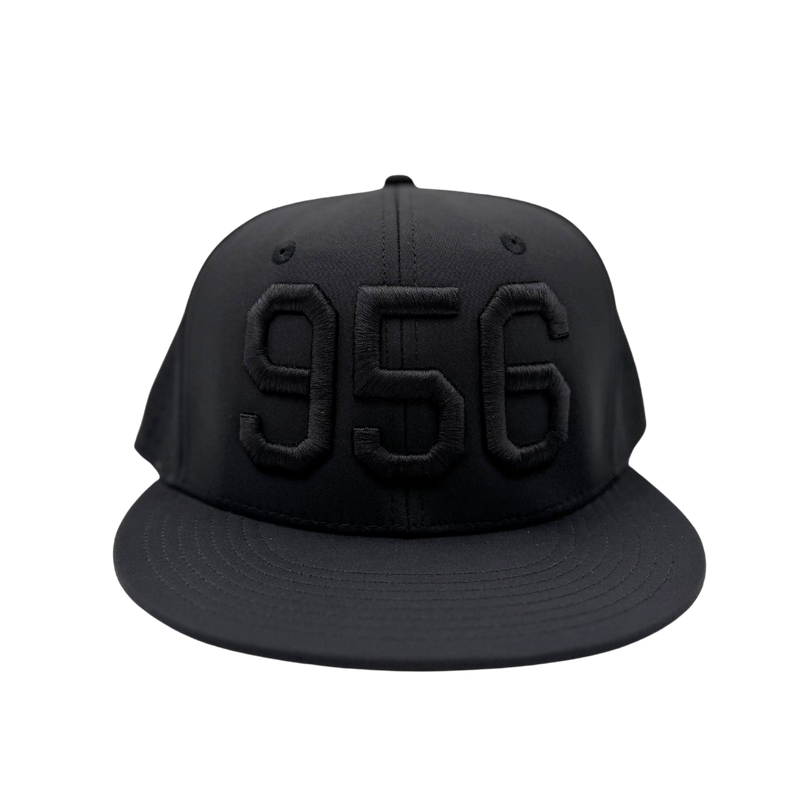 956 Black on Black Puff Epic Cap