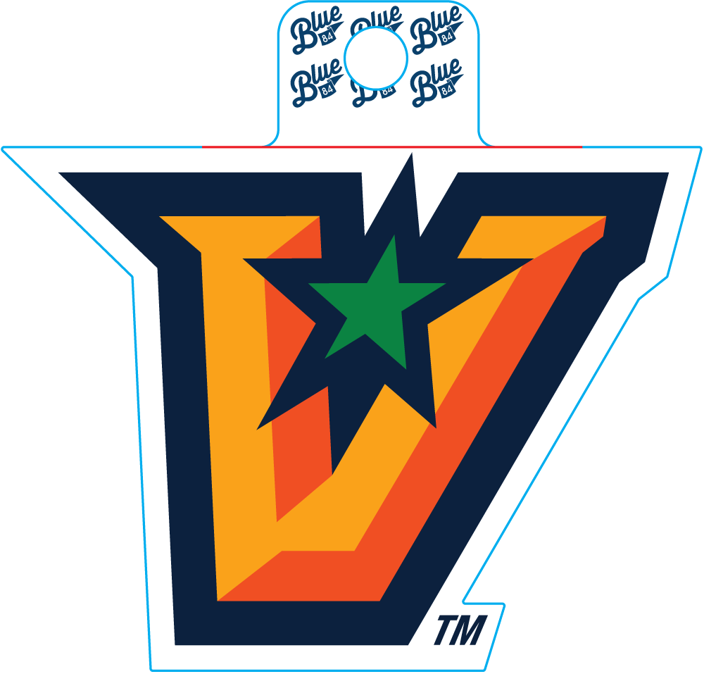 &quot;V&quot; Juniors Mascot Sticker