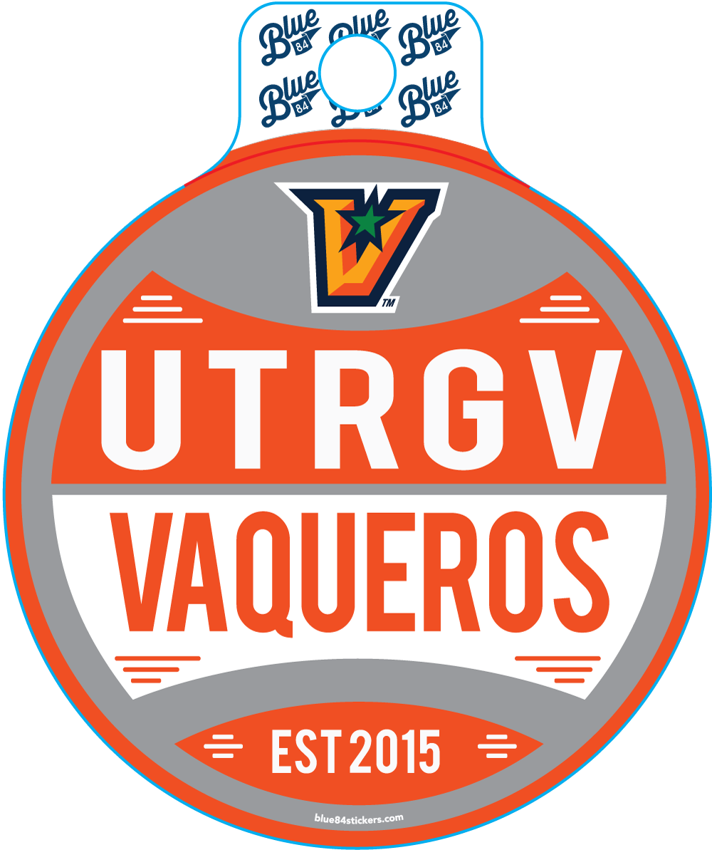 UTRGV Vaqueros 2015 Overstrung Sticker